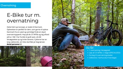 Skønne aktive oplevelser i naturen  - Vejledende udsalgspris op til 1499,- 